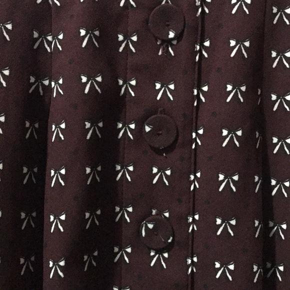 Dotty Bows Midi Skirt - Picture 5 of 5